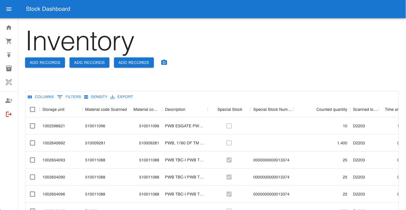 Warehouse Stock Manager